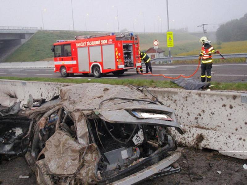 Tragická nehoda na D1 v Ostravě