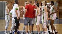 Basketbalový turnaj žen Memoriál Jiřího Jurdy: SBŠ Ostrava - Sokol Hradec Králové, 6. září 2019 v Ostravě.