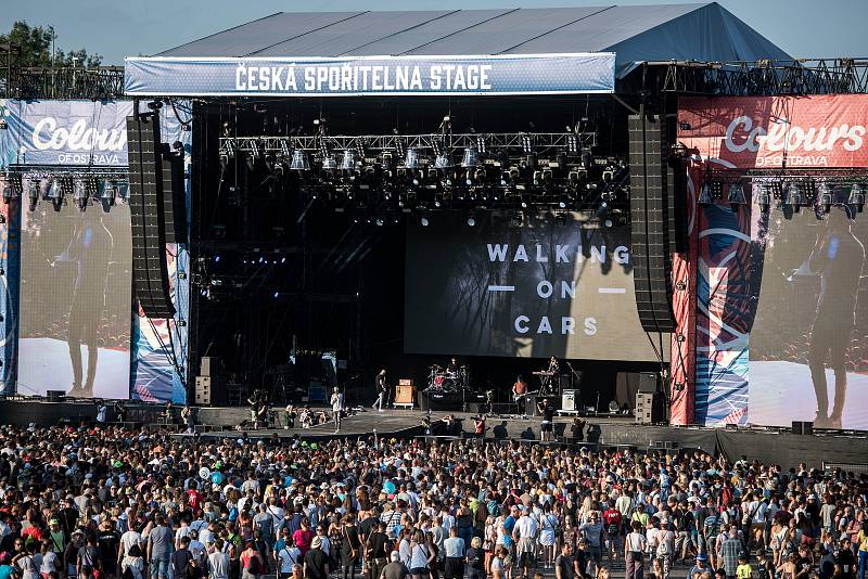 Hudební festival Colours of Ostrava, pátek 21. července 2017.