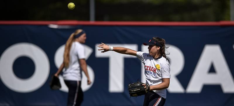 Mistrovství Evropy žen v softballu, 30. června 2019 v Ostravě. Zápas ČR - Litva.