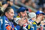 Utkání předkola play off hokejové extraligy - 5. zápas: HC Vítkovice Ridera - HC Olomouc, 17. března 2022 v Ostravě. Fanoušci / Diváci.