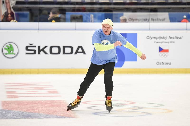 Karel Ligocki na Olympijském festivalu v Ostravě