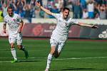 FC Baník Ostrava - 1.SC Znojmo.Radost, gól, Pekár Štefan