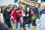 Farmářské trhy u nákupního centra Futurum v Ostravě  v sobotu 8. dubna.