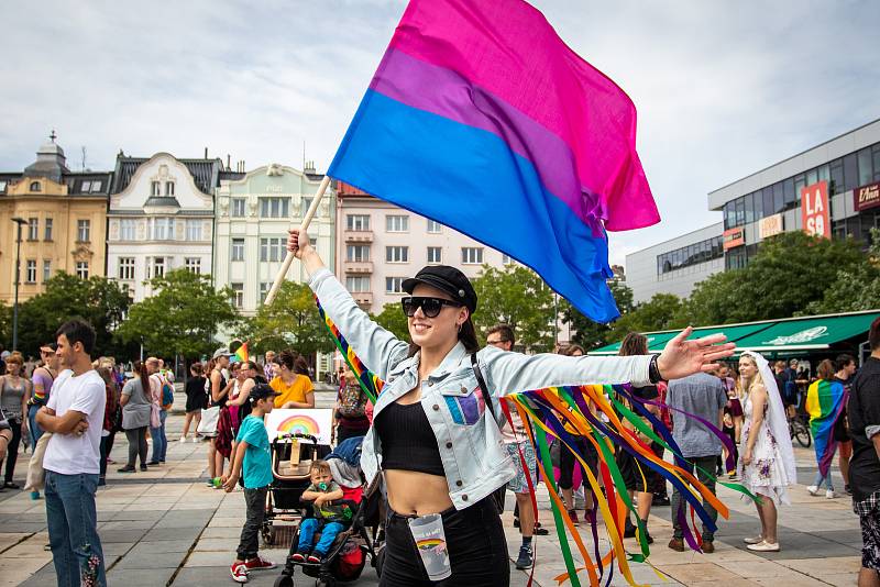Duhový pochod Pride 2019 v Ostravě.