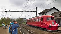 Slovenská strela na nádraží Ostrava střed v pátek 6. května 2022.