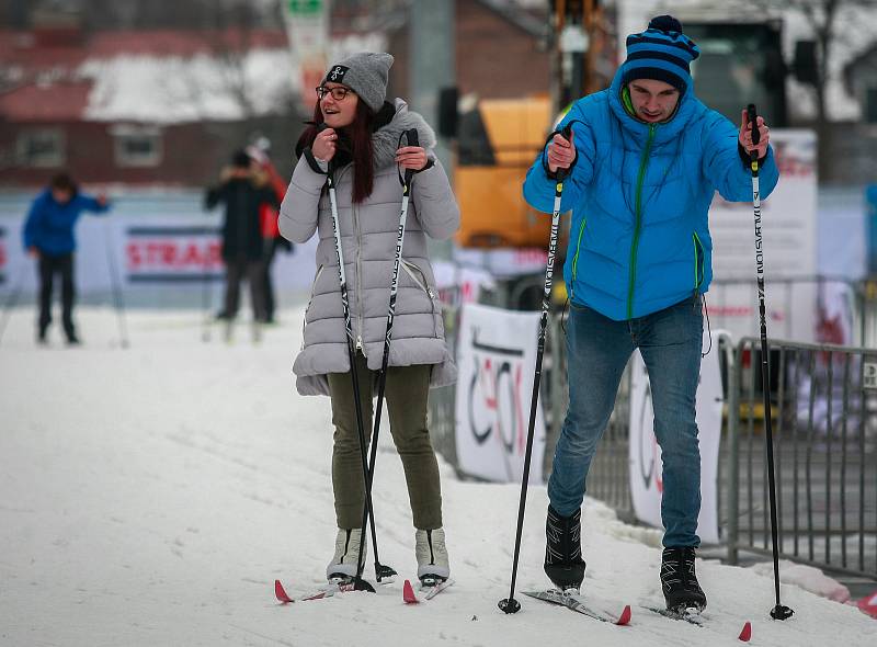 Olympijský festival v Ostravě, neděle 11. února 2018, běžky