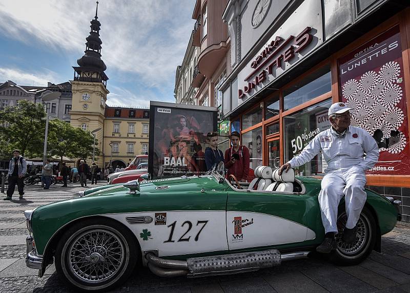 17. ročník Memoriálu Františka Procházky a sraz italských automobilů v centru Ostravy.