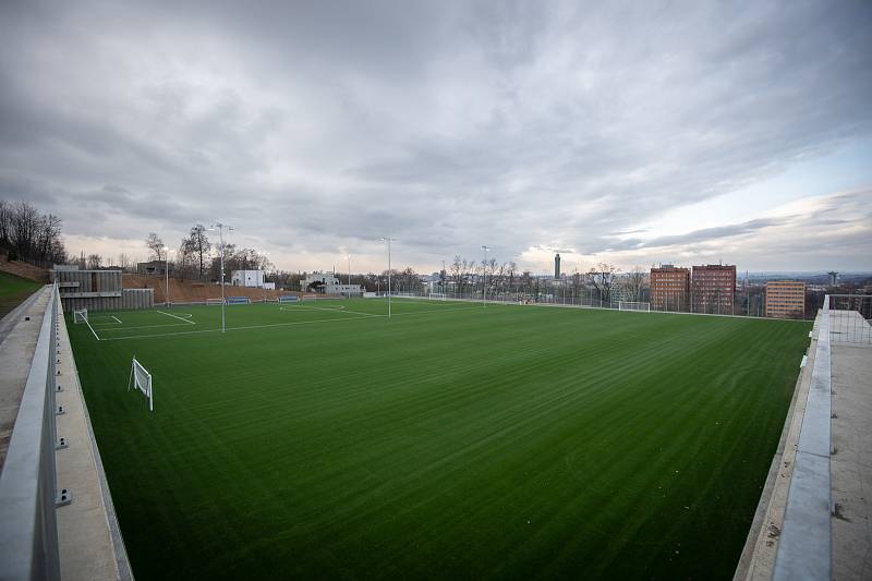 Slavnostní otevření stadionu Bazaly, 2. prosince 2019 v Ostravě.