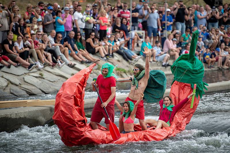 Rozmarné slavnosti řeky Ostravice, 22. června 2019 v Ostravě.