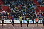 Zlatá tretra Ostrava 2015, na snímku Usain Bolt