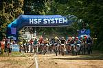 Českého poháru v cross country na horských kolech v hulváckém Cross Parku v Ostravě se zúčastnilo 261 mladých cyklistů z Česka, Slovenska a Polska.
