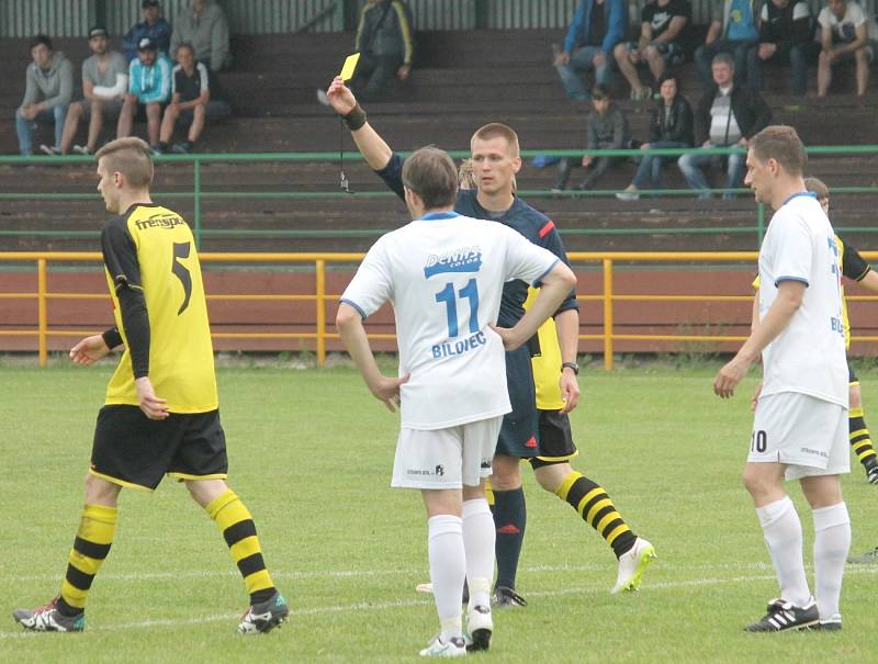 RAMA MORAVIA I. A třída, sk. A, 26. kolo: FC BÍLOVEC - TJ TATRAN JAKUBČOVICE 4:1 (1:0)