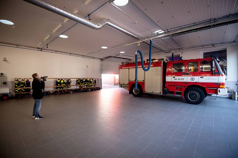 Slavnostní otevření hasičské zbrojnice - SDH Radvanice, 18. dubna 2019 v Ostravě.