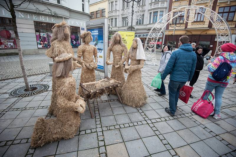 Vánoční trhy na Masarykově náměstí v Ostravě. Ilustrační foto.