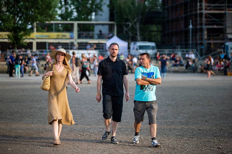 Hudební festival Colours of Ostrava 2019 v Dolní oblasti Vítkovice, 19. července 2019 v Ostravě. Na snímku primátor hlavního města Prahy Zdeněk Hřib.