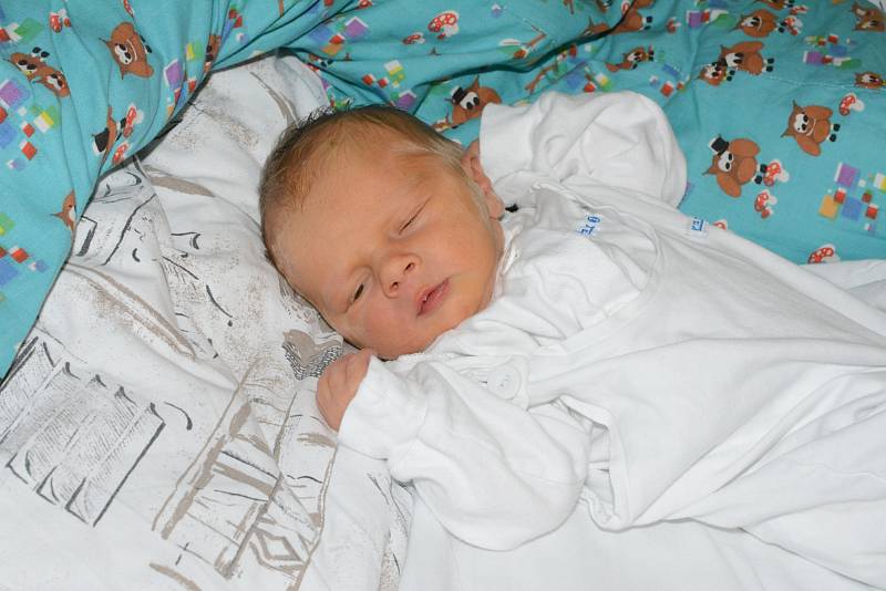 Tomáš Malkrab, 23. 3. 2019, 45cm, 2890g, Markvartovice. Městská nemocnice Ostrava.