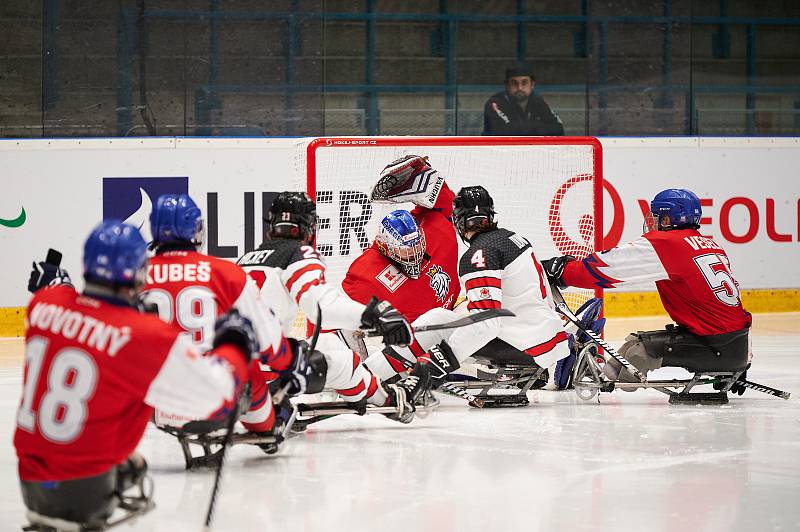 ČR – Kanada 1:4 (IPH Cup v para hokeji v Ostravě, semifinále, 28. 9. 2022)