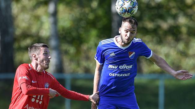 Přípravné utkání FC Baník Ostrava - MFK Vítkovice, 11. října 2019 v Ostravě.