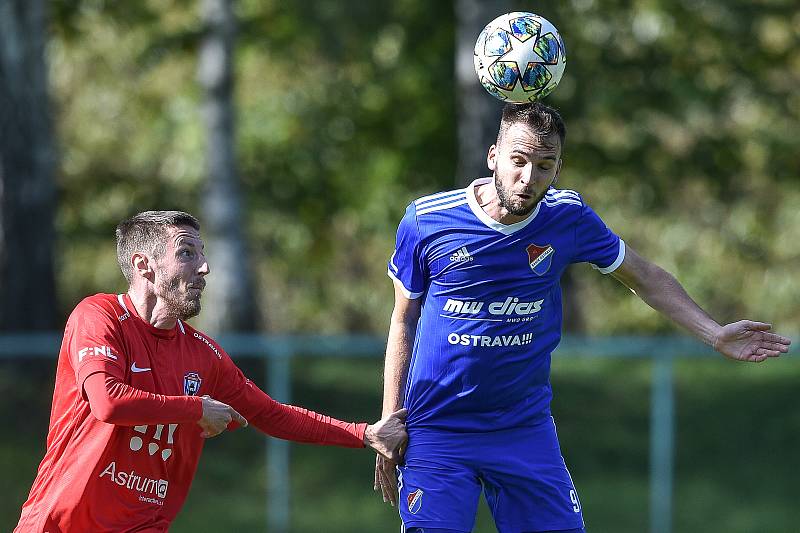 Přípravné utkání FC Baník Ostrava - MFK Vítkovice, 11. října 2019 v Ostravě.