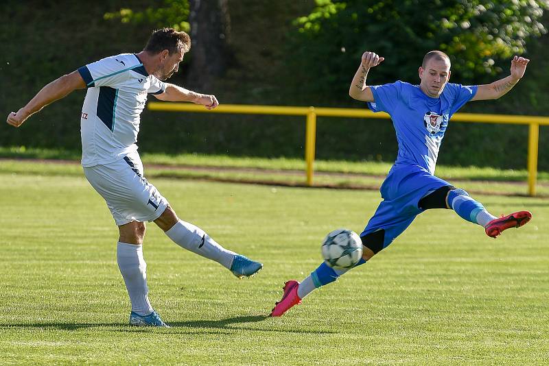 Fotbalový klub - Spolek SK Brušperk, 26. srpna 2020 v Brušperku.