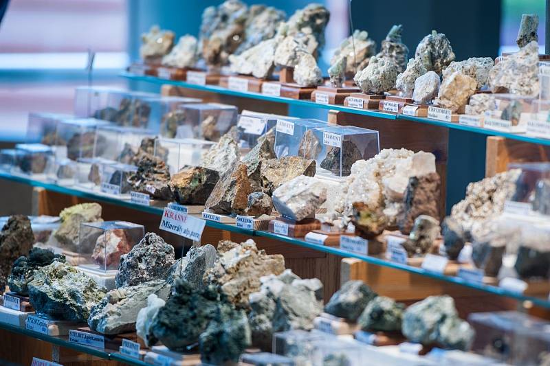 Mineralogická burza, spojená s výstavou přírodnin, fosilií a šperků na VŠB v Ostravě.