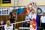 Jediné vítězství v extralize slavili volejbalisté VK Ostrava 4. října. Ve 2. kole porazili doma Zlín 3:0. Foto: VK Ostrava/Jaroslav Obsadný