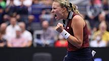 Estonka Anett Kontaveitová vyhrála tenisový turnaj WTA 500 v Ostravě 2021.