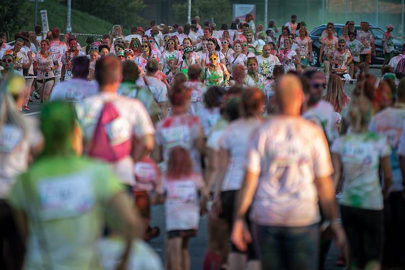 Rainbow Run v Dolní Oblasti Vítkovice, 11. zaří 2021 v Ostravě.