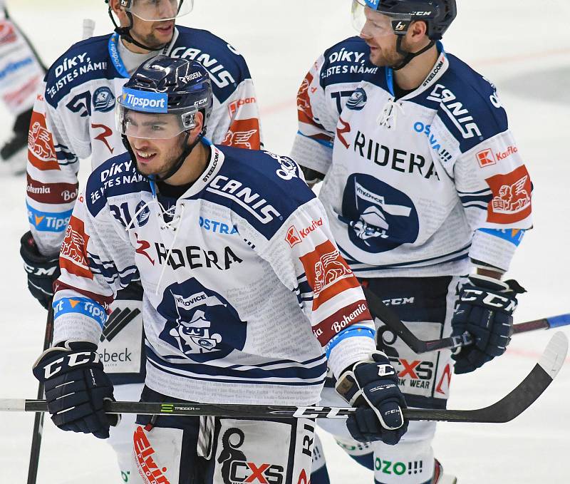 Dominik Lakatoš z Vítkovic - 29. kolo Tipsport Extraligy HC VÍTKOVICE RIDERA - HC Oceláři Třinec, 26. prosince 2020 v Ostravě.