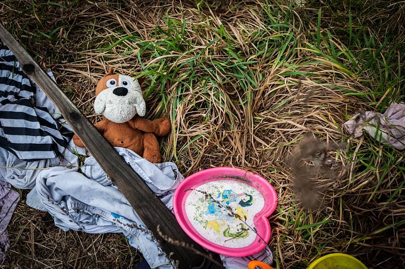 Ostravské ghetto Přednádraží. Snímek ze začátku roku 2014. Opuštěné domy v lukrativní ostravské čtvrti i nadále chátrají. 