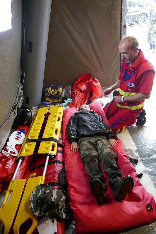 Zdravotnická záchranná služba MSK na Dnech NATO 2017. 