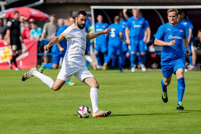 Kopeme za fotbal,TJ Břidličná-Real Top Praha.