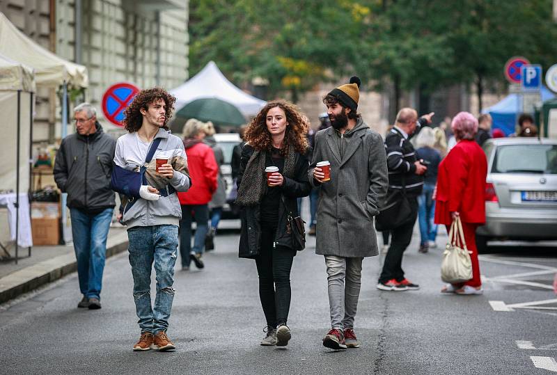 Sousedské slavnosti v centru Ostravy.