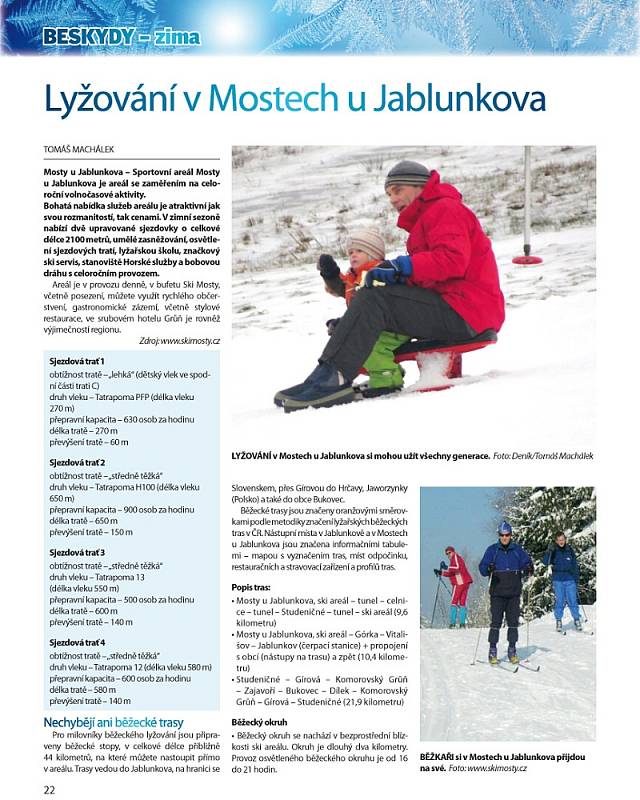 Příloha tištěného vydání Deníku Beskydy z 29. listopadu 2014.