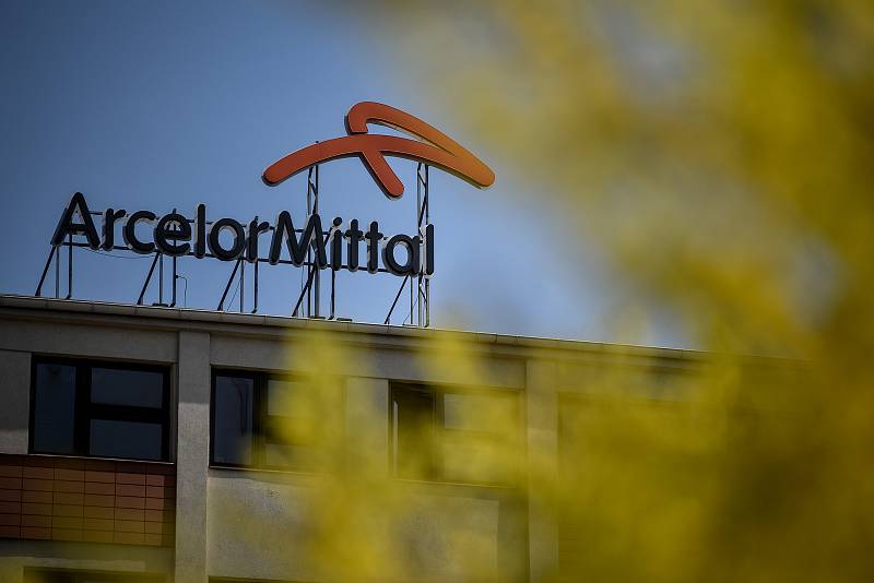 Ostravský závod ArcelorMittal, 9. duben 2017.