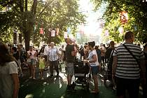 Art & Life Festival v ulicích, 1. července 2023, Ostrava-Poruba.