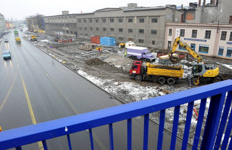 Napojení Prodloužené Místecké na mosty ulice Českobratrské už se začalo stavět. Stát na to uvolnil 170 milionů korun.