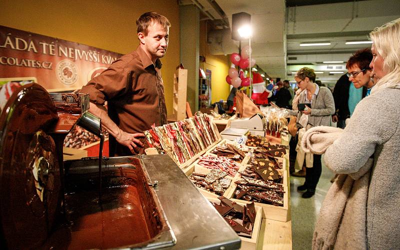 Čokoládový festival na Černé louce v Ostravě.