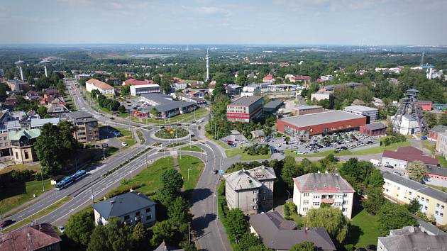 Vizualizace nové prodejny Lidl ve Slezské Ostravě.