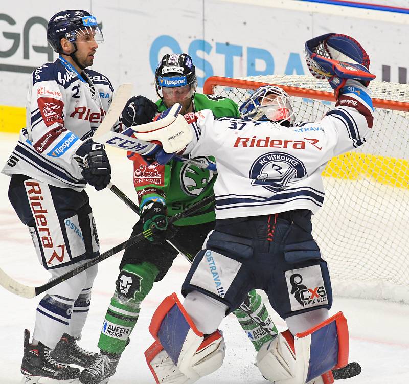 Utkání 23. kola hokejové extraligy: HC Vítkovice Ridera - BK Mladá Boleslav, 28. listopadu 2019 v Ostravě.