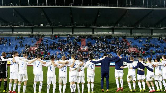 Závěrečná děkovačka. II. liga, 15. kolo:  Baník Ostrava - Sigma Olomouc 1:0