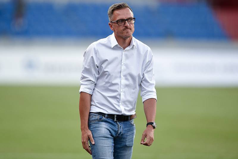 Utkání 2. kola první fotbalové ligy: FC Baník Ostrava - SK Dynamo České Budějovice, 28. srpna 2020 v Ostravě. Trenér Ostravy Luboš Kozel.