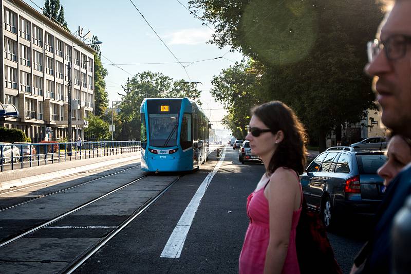 Tramvaj Stadler nOVA v Ostravě. Ilustrační foto.