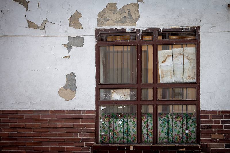 Ghetto ve Vítkovicích (ulice Erbenova), 10. zaří 2019 v Ostravě.