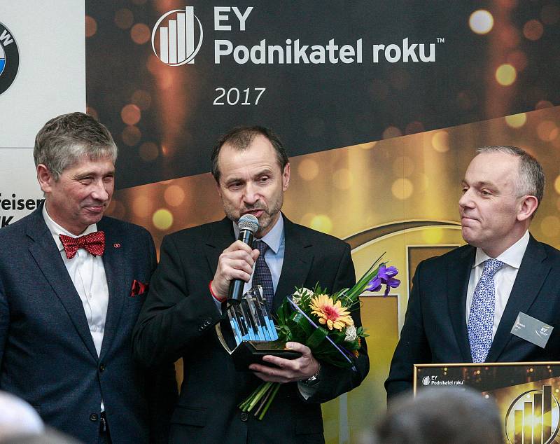 EY Podnikatel roku 2017 Moravskoslezského kraje, pondělí 22. ledna 2018. Vítězem se stala společnost Isotra.