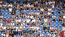 Utkání 5. kola první fotbalové ligy: FC Baník Ostrava - Bohemians 1905 , 10. srpna 2019 v Ostravě. Na snímku fanoušci.