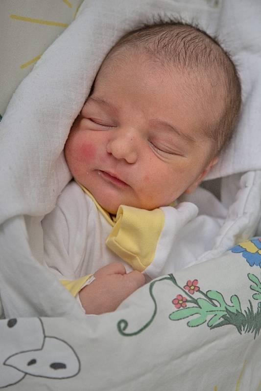 Adam Kováč, Orlová-Poruba, narozen 12. listopadu 2022 v Karviné, míra 53 cm, váha 3700 g. Foto: Marek Běhan