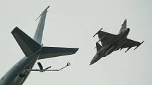 Milovníci vojenské techniky si nenechali ujít sobotní program největší letecko-armádně-bezpečnostní show v České republice Dnů NATO.