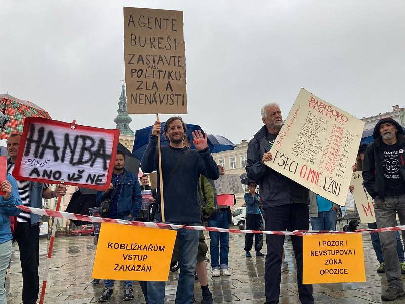 Andrej Babiš v Novém Jičíně, 22. srpna 2022.